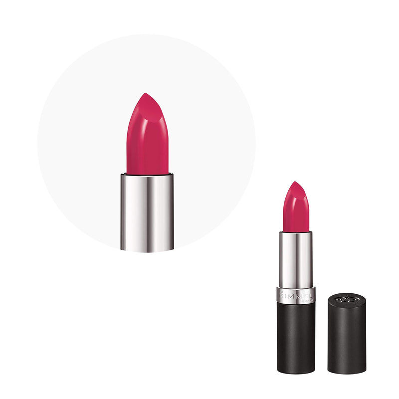 [Australia] - Rimmel London Lasting Finish Lipstick, 5 Rosy Pink, 4 g, Packaging May Vary 4 g (Pack of 1) 