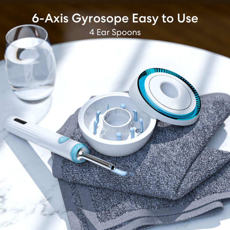 [Australia] - Ear Wax Removal, Ear Cleaner with Camera, Ear Wax Removal Tool with 1080p HD, Wireless Otoscope with Light, Ear Wax Removal Kit for iPhone, ipad, Android Phones 