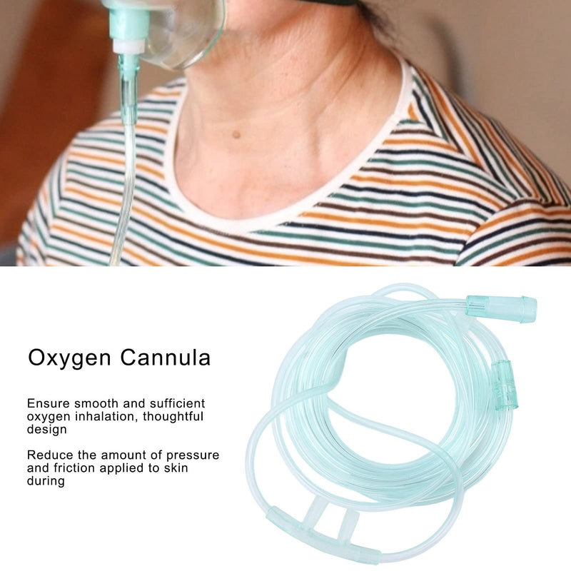 [Australia] - Deror Oxygen Cannula, 6PCS Disposable Nasal Cannula Soft Silicone Oxygen Supply Tubing Oxygen Reducer Accessory(2) 