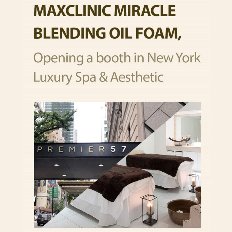 [Australia] - MAXCLINIC Miracle Blending Oil Foam 110g, cleansing oil, Waterproof make-up remover, face wash, face cleanser, foaming cleanser without irritation 