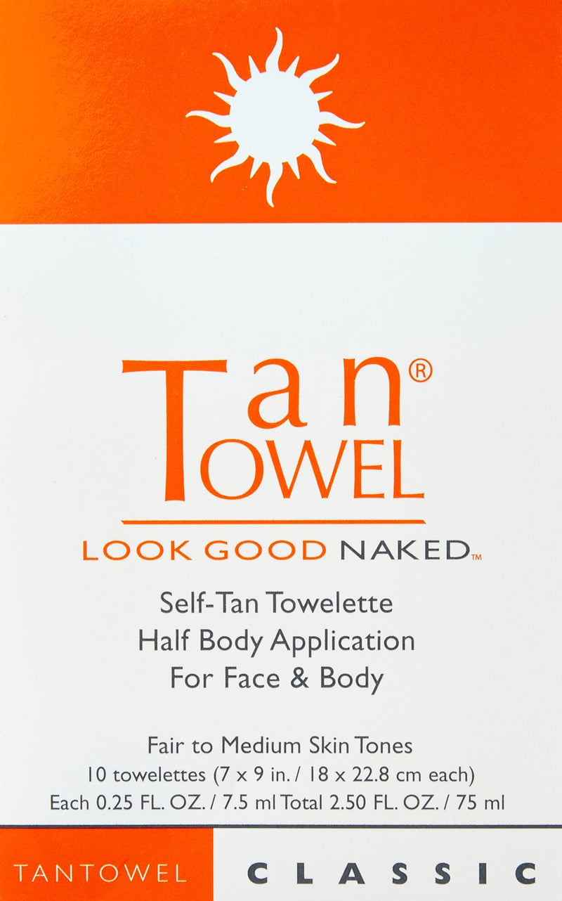 [Australia] - Tan Towel Self Tan Towelette Classic 10 Count 