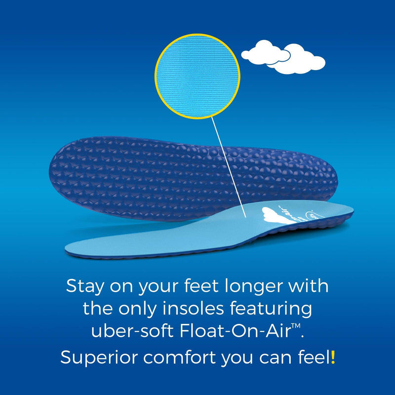 [Australia] - Dr. Scholl's Float-On-Air Insoles for Men, Shoe Inserts That Relieve Tired, Achy Feet with All Day Comfort, , Men's 8-14 