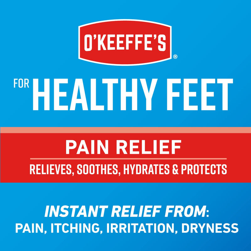 [Australia] - O'Keeffe's for Healthy Feet Pain Relief Skin Protectant Cream, 3 Ounce Tube (Pack of 1) 
