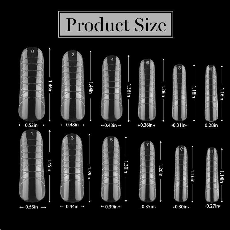 [Australia] - Beetles Poly Extension Gel Dual Nail Form - 120 Pcs Builder Gel Flat Stiletto Nail Molds Coffin False Nail Tips for Gel Manicure Nail Art Design Salon DIY at Home A-Style 