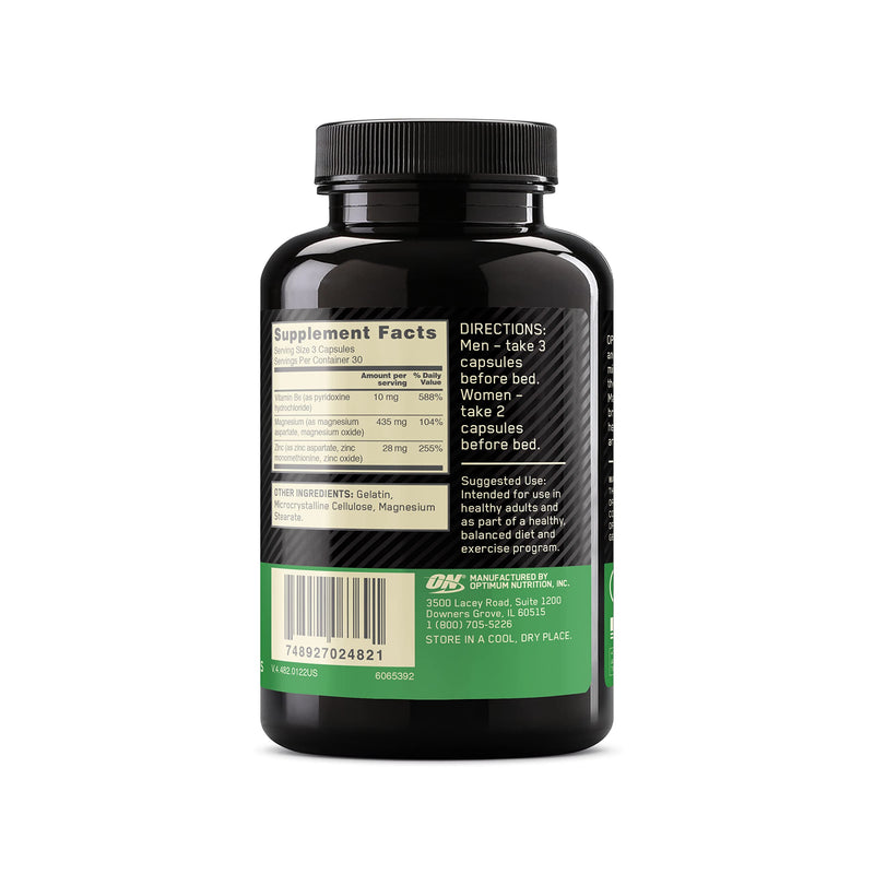 [Australia] - Optimum Nutrition Zinc Magnesium Aspartate, Zinc for Immune Support, Muscle Recovery and Endurance Supplement for Men and Women, Zinc and Magnesium Supplement, 90 Count (Packaging May Vary) 90 Count (Pack of 1) 