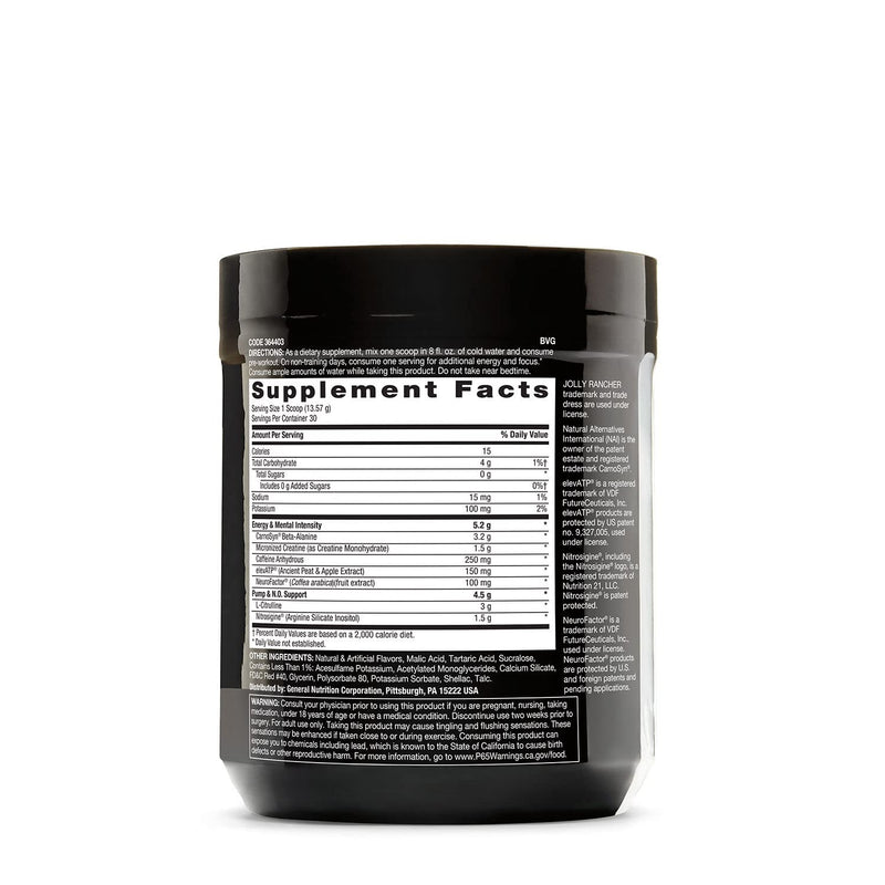 [Australia] - Beyond Raw LIT | Clinically Dosed Pre-Workout Powder | Contains Caffeine, L-Citruline, and Beta-Alanine, Nitrix Oxide and Preworkout Supplement | Jolly Rancher Watermelon | 30 Servings 