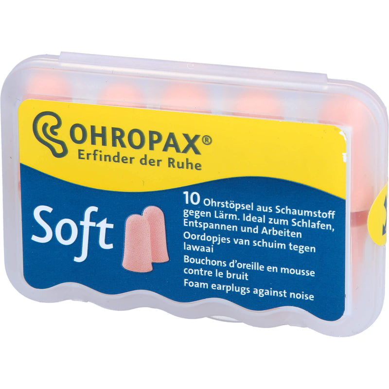 [Australia] - Ohropax Soft Foam Ear Plugs (10 Ear Plugs) 