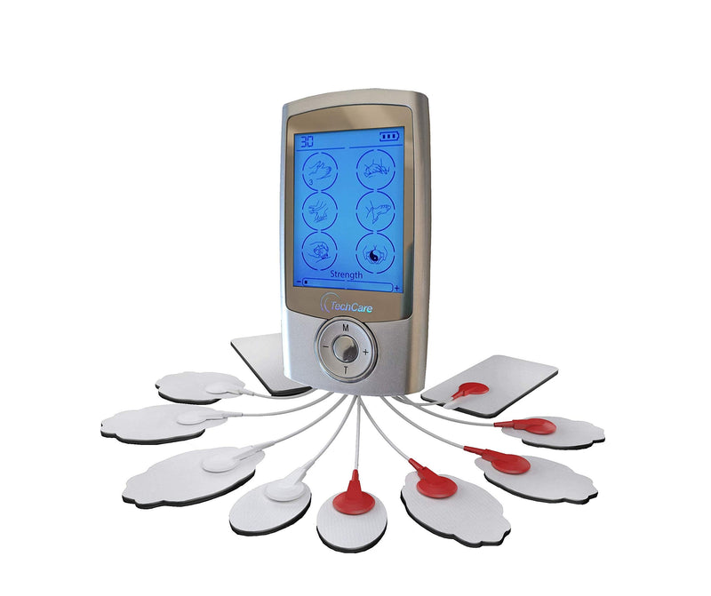 [Australia] - Tens Unit Muscle Stimulator 24 Modes EMS Pulse Massager Machine Device Neck Back Leg Shoulder Pain Relief [New Model] 