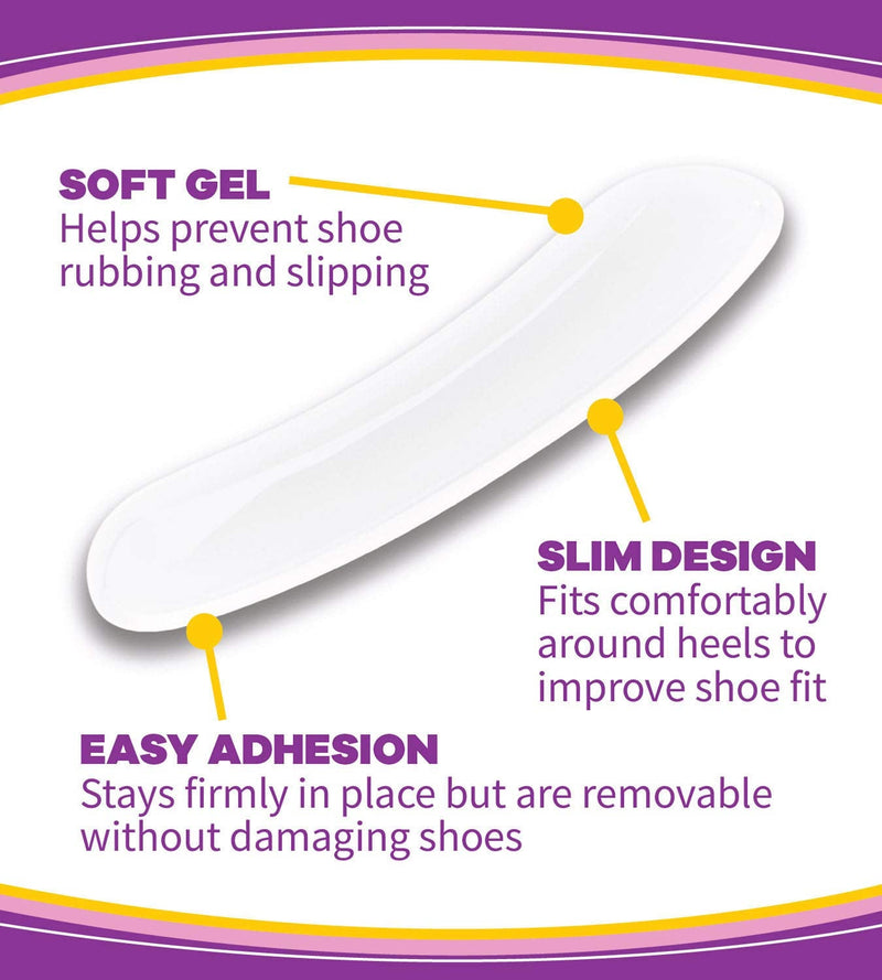 [Australia] - Dr. Scholl’s Stylish Step Gel Heel Liners, 1 Pair - One size fits all 