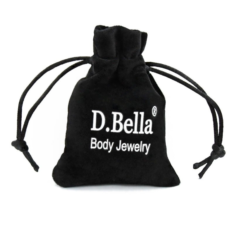 [Australia] - D.Bella Fake Septum Faux Nose Rings Hoop Stainless Steel Faux Lip Ear Nose Septum Ring Non Piercing Clip On Nose Hoop Rings Body Piercing Jewelry style A 