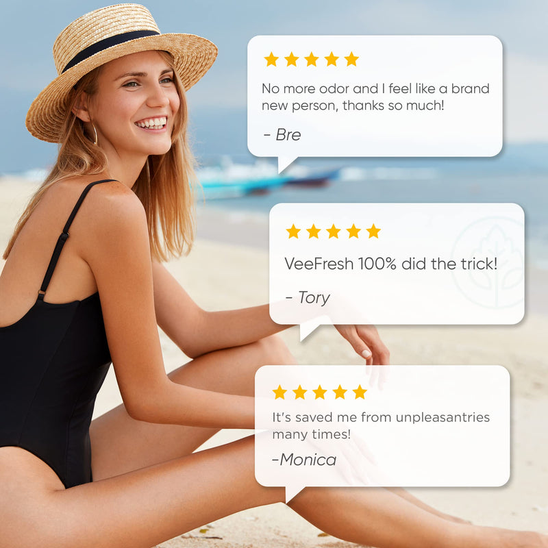[Australia] - VeeFresh - VeeCleanse Boric Acid Vaginal Suppositories + Suppository Applicator - Vaginal pH Balance Suppositories - Vaginal Odor Control - Feel Fresh, Feminine and Confident Veecleanse + 1 aplicator 