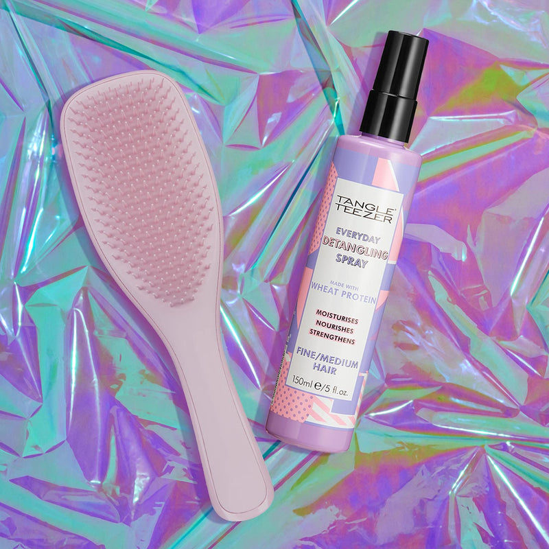 [Australia] - Tangle Teezer The Wet Detangler, Millennial Pink with Everyday Detangling Spray 