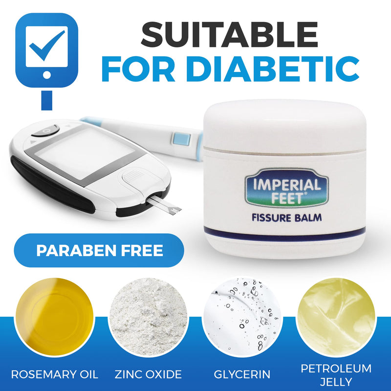 [Australia] - 2 in 1 Cracked Heel Repair Cream | XL Moisturiser for Dry Skin Foot Cream | Dry Skin Cream Foot Cream by IMPERIAL FEET 