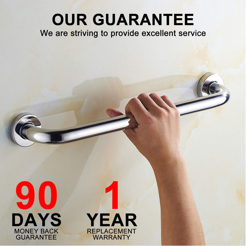 [Australia] - 2 Pack Shower Grab Rail,Stainless Steel Bathroom Grab Bar, Shower Handle, Bath Handle, Grab Bars Elderly for Bathroom (12 Inch ) 12inches 