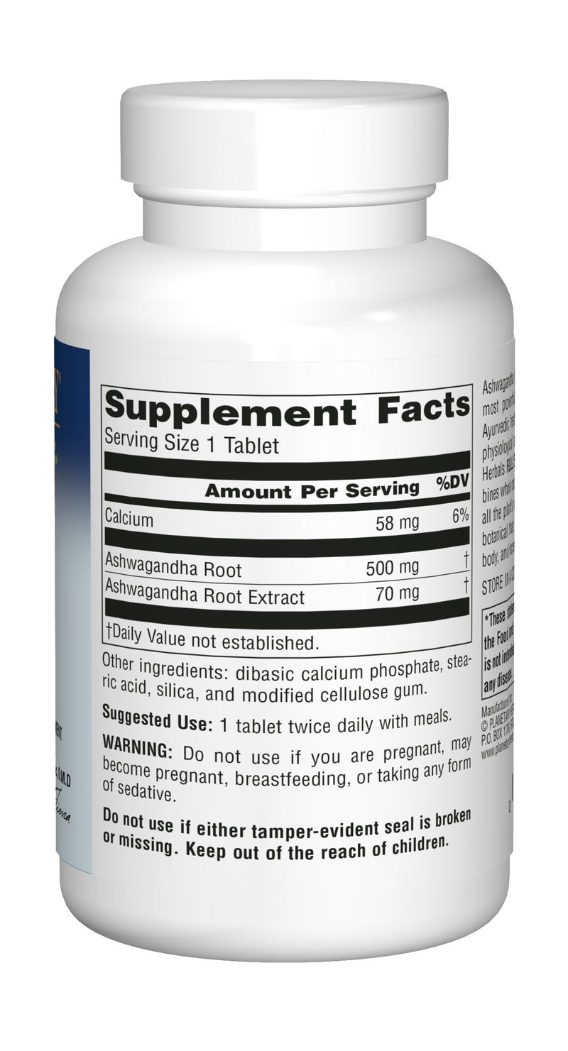 [Australia] - Planetary Herbals Ashwagandha Full Spectrum 570 mg, Rejuvenating Tonifier,120 Tablets 