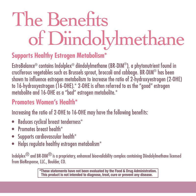 [Australia] - Nature's Way EstroBalance with absorbable DIM, supports healthy estrogen metabolism, 60 Count 60 Count (Pack of 1) 