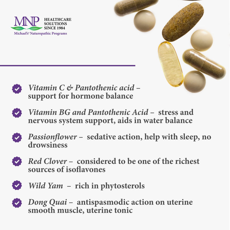 [Australia] - Michael's Naturopathic Programs For Women's Changes - 90 Vegan Tablets - Excellent for Peri-Menopausal and Menopausal Women - Vegetarian, Kosher - 22 Servings 90 Tablets 