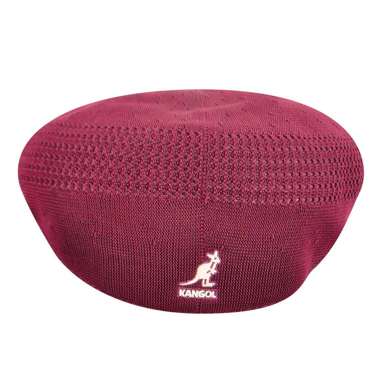 [Australia] - Kangol Men's Ventair 504 Cap Medium Burgundy 