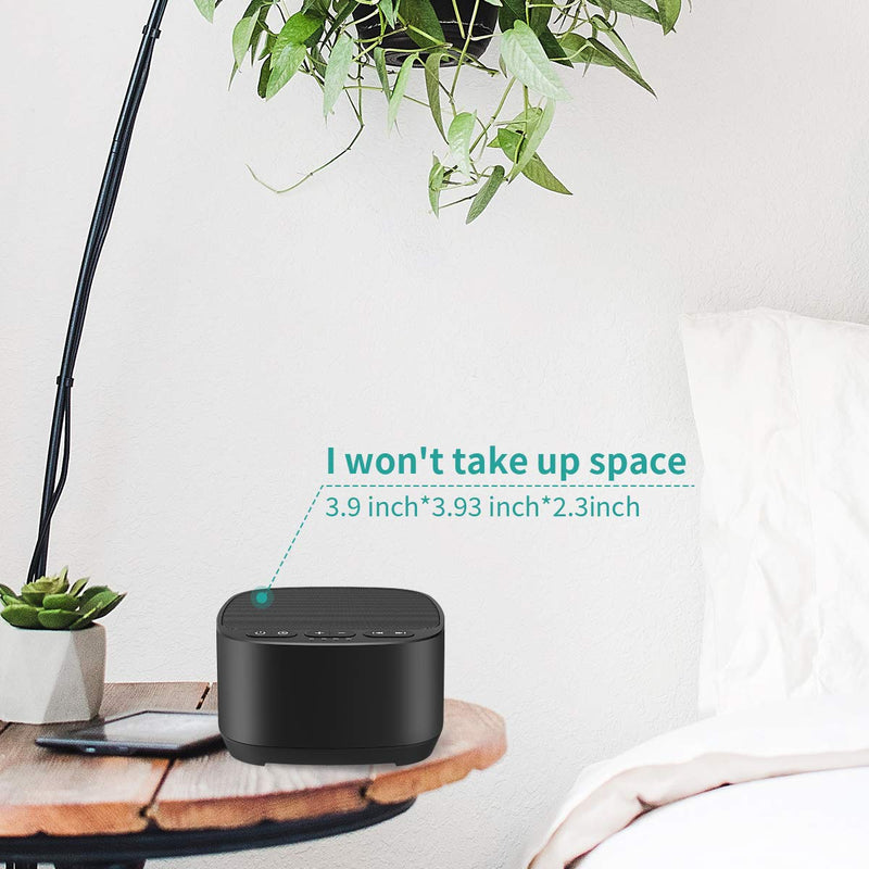 [Australia] - Magicteam Sleep Sound White Noise Machine with 40 Natural Soothing Sounds and Memory Function 32 Levels of Volume Powered by AC or USB and Sleep Timer Sound Therapy for Baby Kids Adults … 