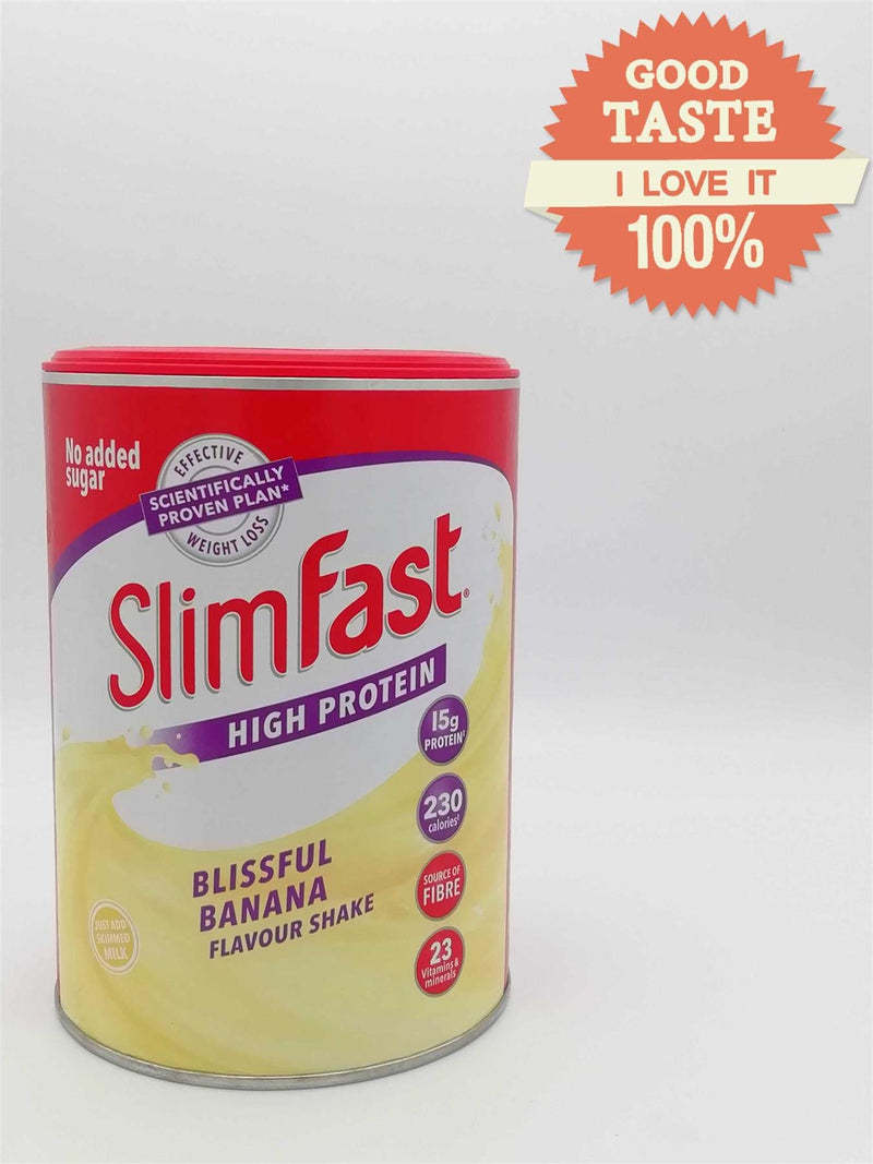 [Australia] - SlimFast High Protein Meal Replacement Shake Summer Banana 365g – Take Advantage of The Slim Fast Magic to Lose Weight, Feel Energised and in Control of Your Life 