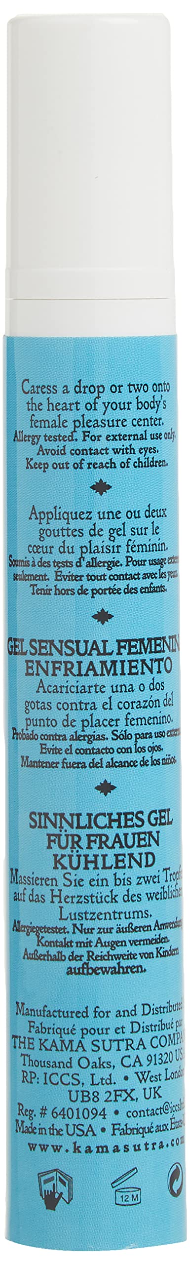 [Australia] - Kama Sutra Intensifying Gel Cool & Tingling 15ml 