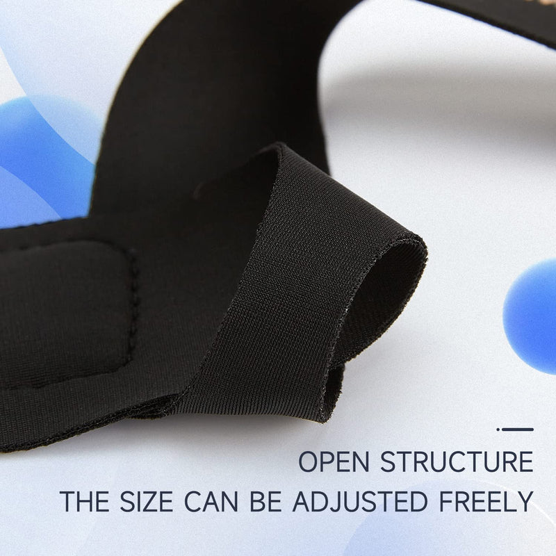 [Australia] - Domaste Ultra Thin Wrist Brace - Soft, Breathable and Skin Friendly Carpal Tunnel , Wrist Splint to Sprains, Tendinosis, Tenosynovitis (Left+Right, Black) Left+Right 