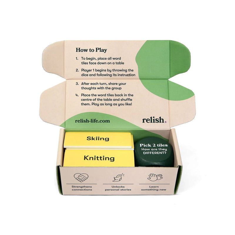 [Australia] - Relish Hobbies Conversation Game | Specialist Dementia Activities & Alzheimer's Products, Games & Toys for Seniors 