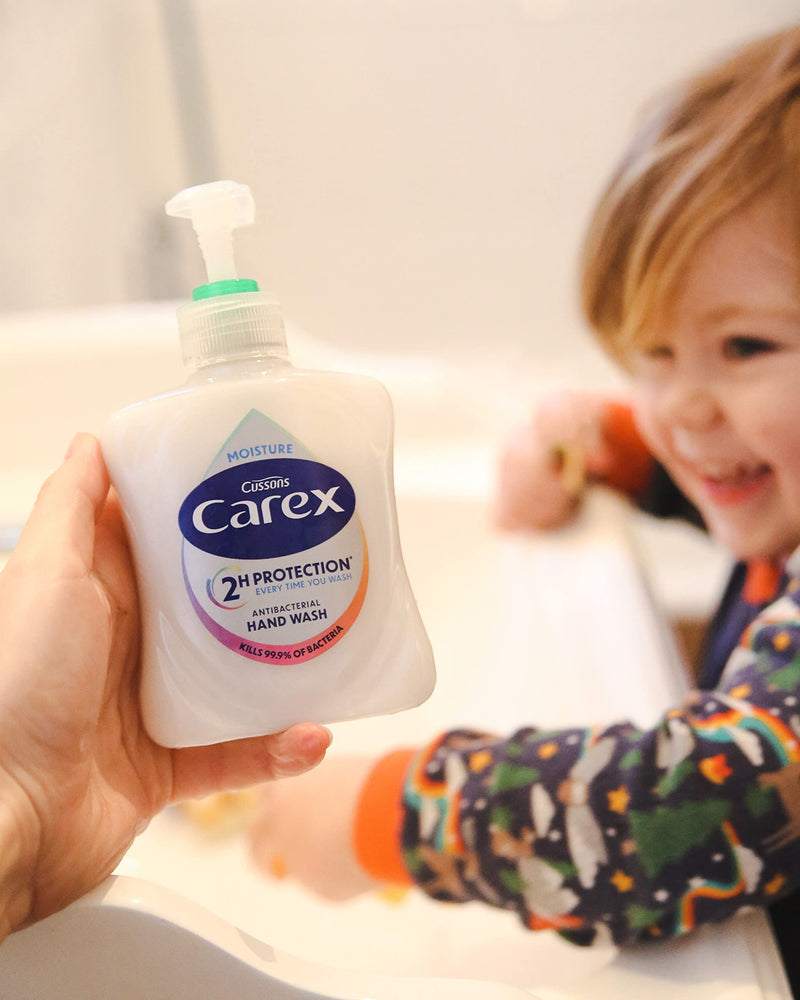 [Australia] - Carex Dermacare Aloe Vera Antibacterial Hand Wash Pack of 6, Cleansing Hand Soap that's gentle and Protects Hands, Antibacterial Soap with Added Moisturisers, Aloe Vera Soap, 250 ml (Pack of 6) 