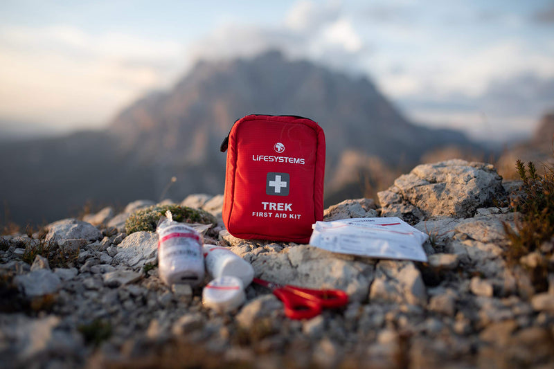 [Australia] - Lifesystems Trek First Aid Kit, CE Certified Contents, Specifically Designed for Hiking and Outdoor 