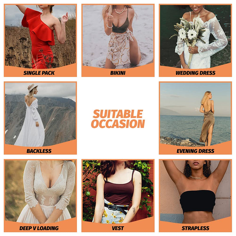 [Australia] - Boob Tape 4 inch Wide, Breast Lift Tape, BoobyTape for Lift Large Big Plus and A-G Cup Size Heavy Breast,self-Adhesive Bra Tape,Body Shaping Tape Chest Support.Fashion Push up in All Dress (Nude A) Nude a 