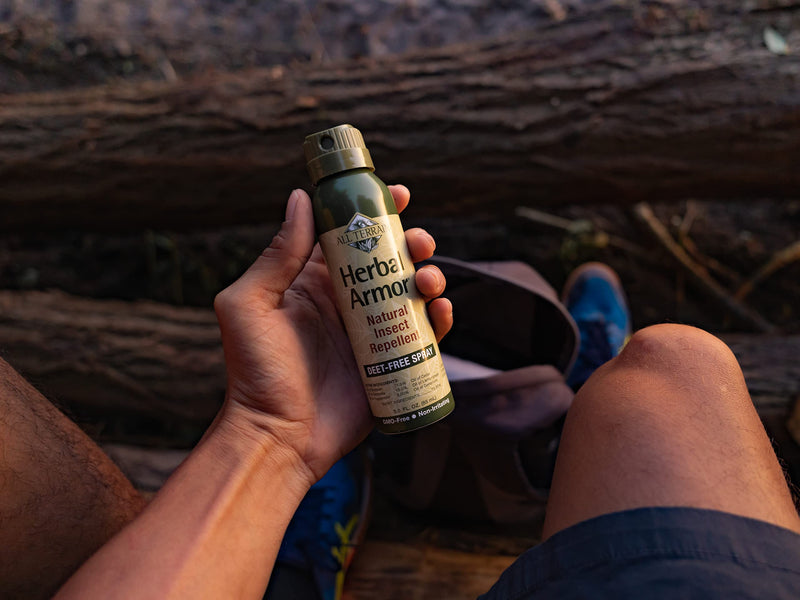 [Australia] - All Terrain Herbal Armor DEET-Free Pump Spray 4 Ounce Insect Repellent 