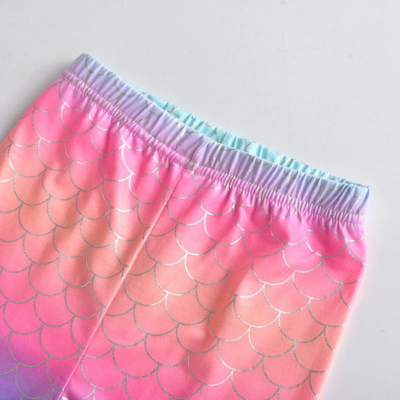[Australia] - VIKITA Girls Pants,2 Pack Toddler Leggings Colorful Cotton Casual Pants Set for 2-8 Years Little Girl F5508+f5560 2-3T 