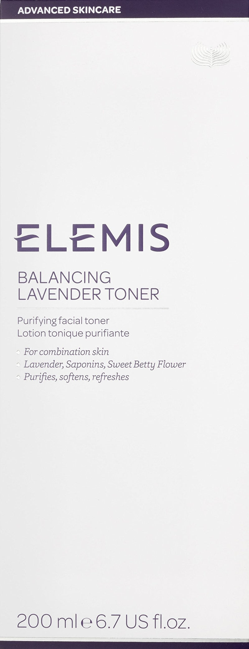 [Australia] - ELEMIS Facial Toner | Gentle, Alcohol-Free Treatment Mist Hydrates, Balances, and Refreshes the Skin for a Fresh, Radiant Complexion | 200 mL Balancing Lavender 