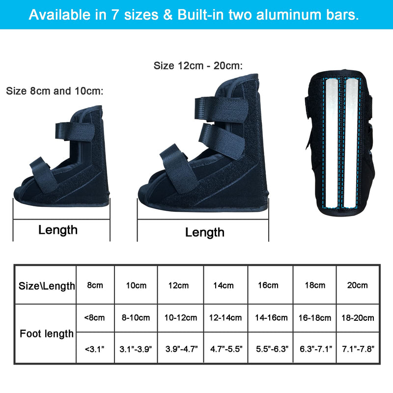 [Australia] - AFO Drop Foot Brace for Kids Toddler Ankle Foot Orthotics Night Splint, Baby Functional Orthotics & Foot Stabilizer, Improves Standing or Walking (16CM) 16CM 