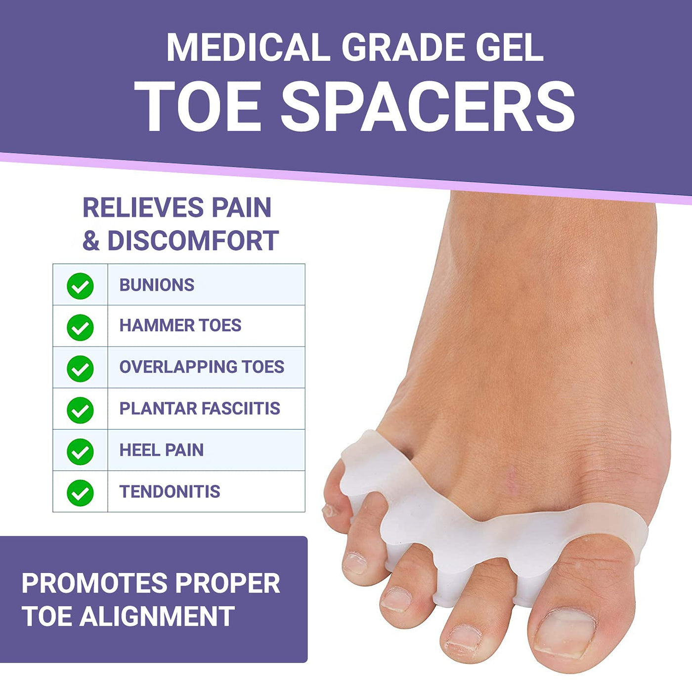 Rubber Toe Spacer
