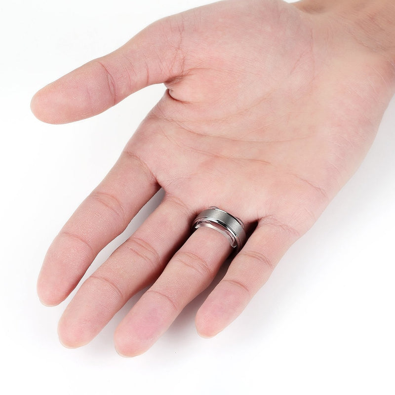 [Australia] - Invisible Ring Size Adjuster for Loose Rings Ring Adjuster Fit Wide Rings with Jewelry Polishing Cloth (For Wide Rings) For Wide Rings 
