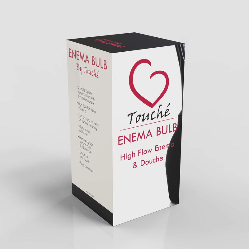 [Australia] - Touche Enema Bulb - Anal or Vaginal Douche for Men or Women - Medical Grade - Comfortable Cleaner - 10 Ounce 1 Count (Pack of 1) 