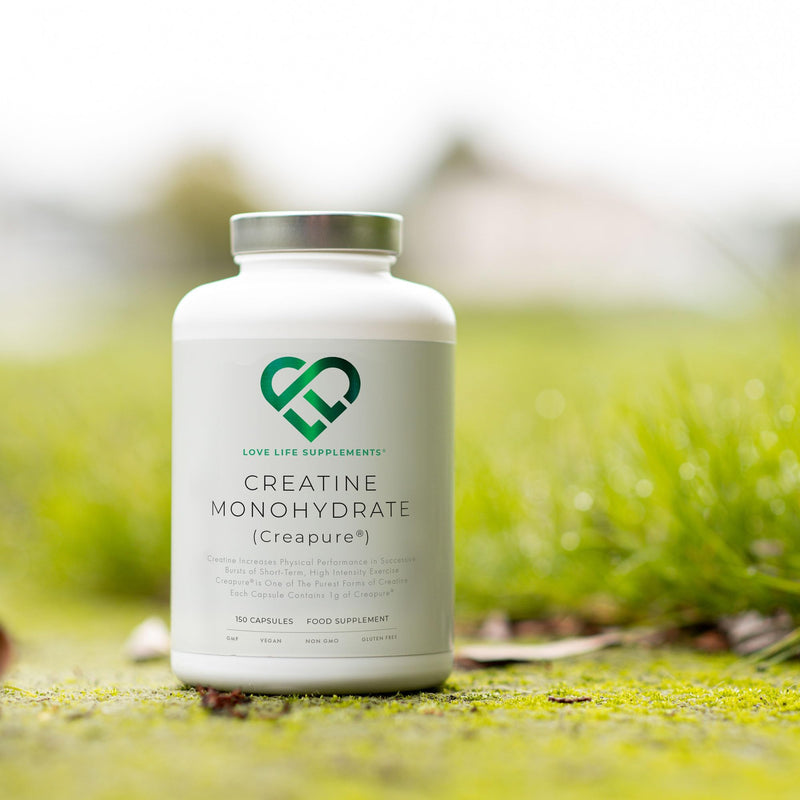 [Australia] - Creapure� Creatine Monohydrate Capsules (1 Gram per Capsule) | 150 Capsules (not Powder or Tablets) | 30-50 Servings | Love Life Supplements - 'Clean, Effective, High Quality' 