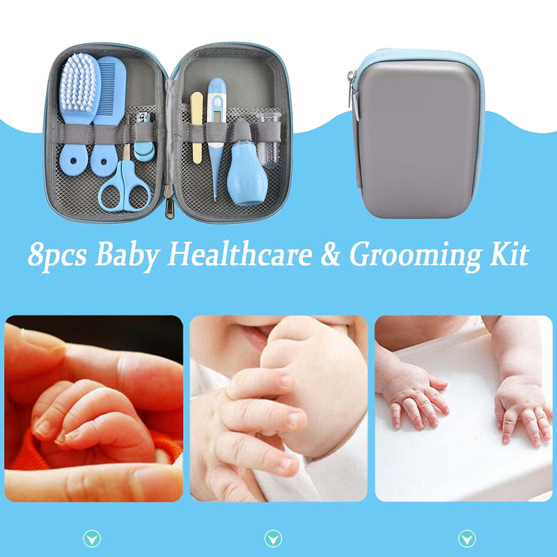 [Australia] - RoseFlower Baby Grooming Kit Newborn Baby Healthcare Essentials Kit Portable Nursery Baby Toiletry Stuff for Daily Care -Newborn, Infant, Toddler Travelling Home Use #1 