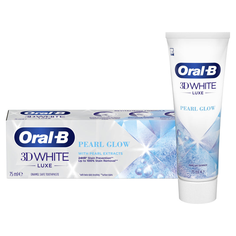 [Australia] - Oral-B 3D White Luxe Pearl Glow Toothpaste 75 ml 