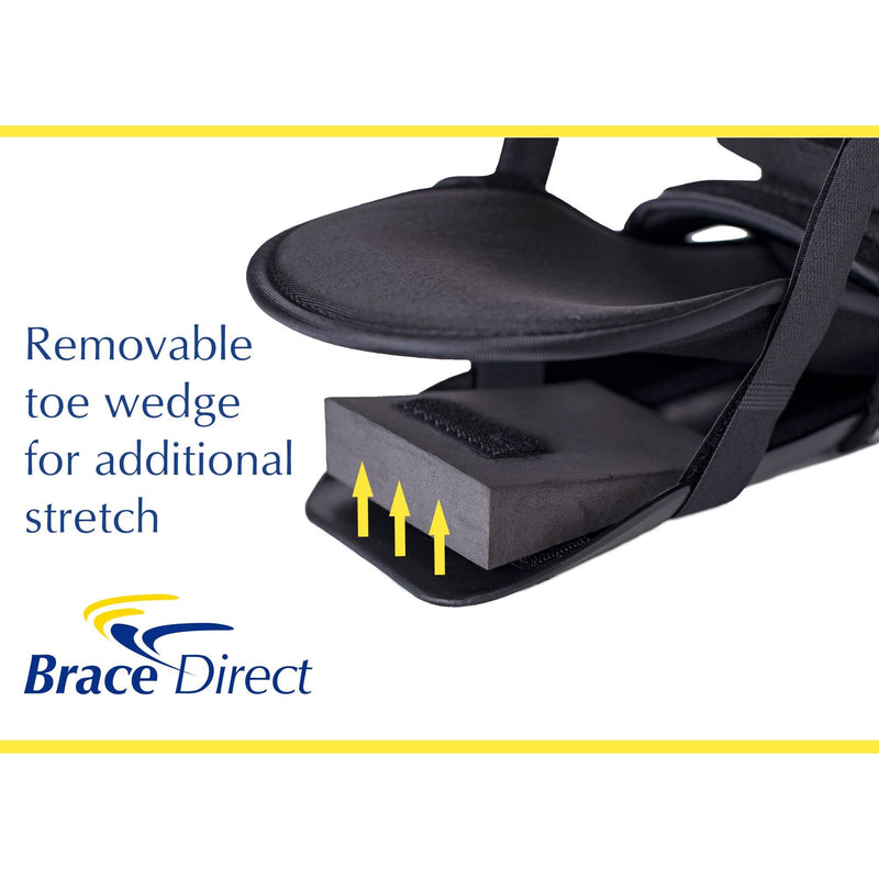 [Australia] - Adjustable Posterior Night Splint for Plantar Fasciitis, Achilles Tendinitis, Heel Pain and Drop Foot for Right or Left Foot, Men or Women S 