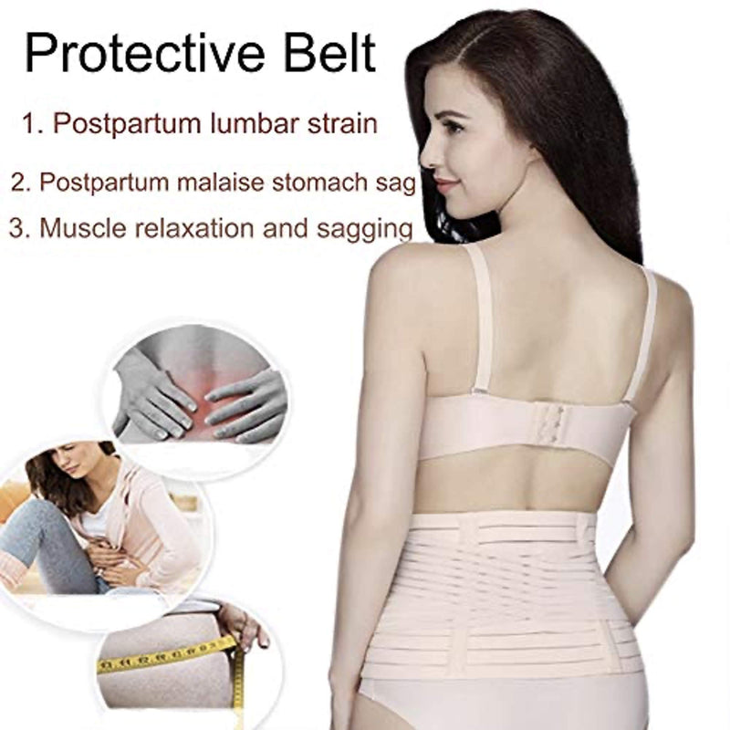 [Australia] - Postnatal Support Recovery Belly Wrap Waist Pelvis Shape Wear Girdle Support Band Belt Body Shaper 