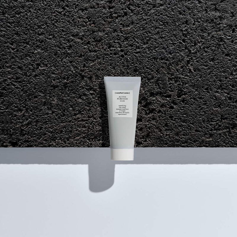 [Australia] - Comfort Zone Active Pureness Clay Mask - 60ml Bottle - Creamy Clay Mask - With Caolin, Green Clay - Mattifying, Purifying - Radiant Skin - Vegan - Reduces Appearance of Pores - Natural Ingredients 