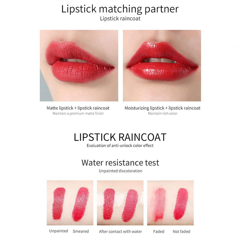 [Australia] - 4ml Waterproof Lip Color Enhancing Primer, Longlasting Non-Stick Cup Lip Makeup Enhancer for All Skin Types 