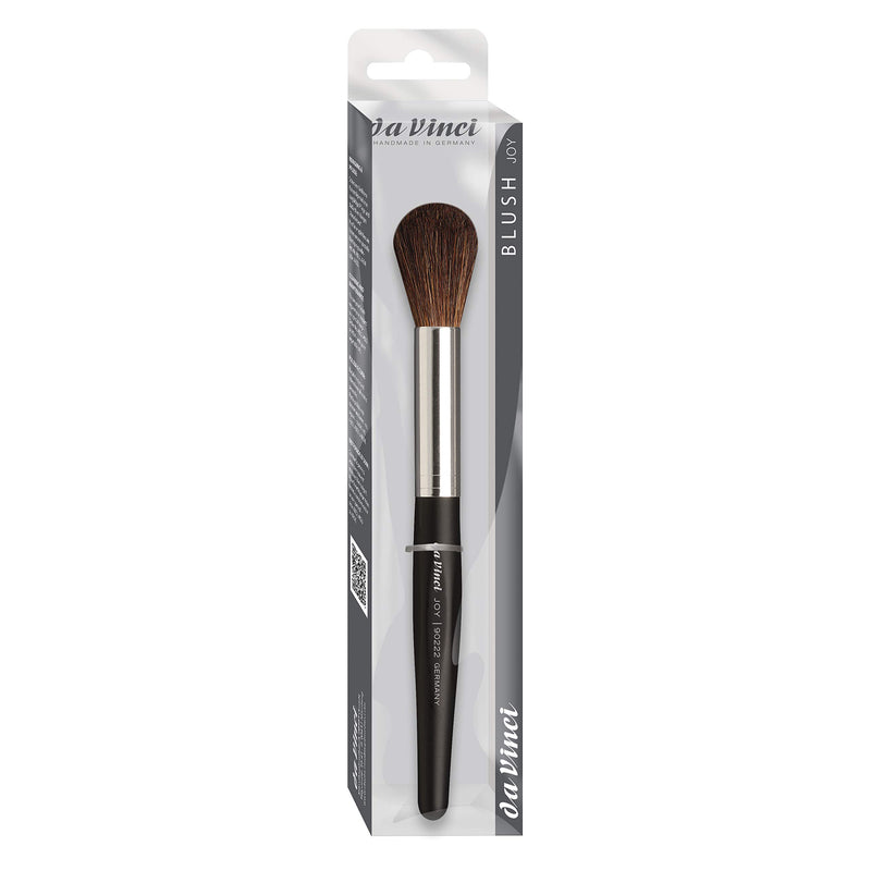 [Australia] - da Vinci Cosmetics Series 90222 JOY Blusher Brush, Round Natural Hair, 0.99 Ounce Joy Blusher Large Round 