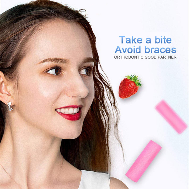 [Australia] - 2 Pcs Aligner Chewies for Invisalign Trays, Aligner Tray Seaters, Teeth Chewies, Jaw Exerciser, Use for Oral Care Dental Mouth Health 