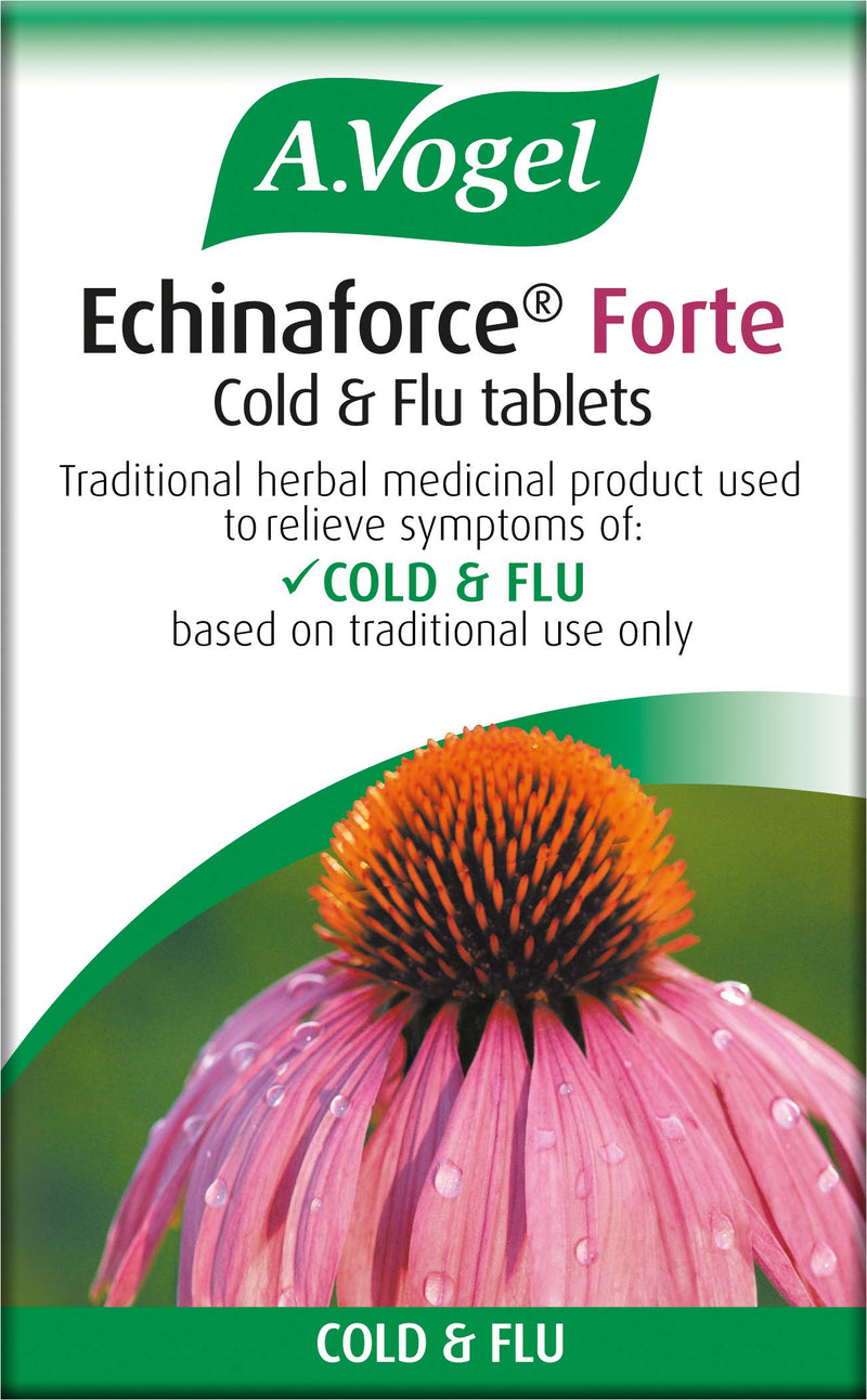 [Australia] - A.Vogel Echinaforce Forte Cold & Flu Tablets | To Relieve Symptoms of Colds & Flu | 40 Tablets 
