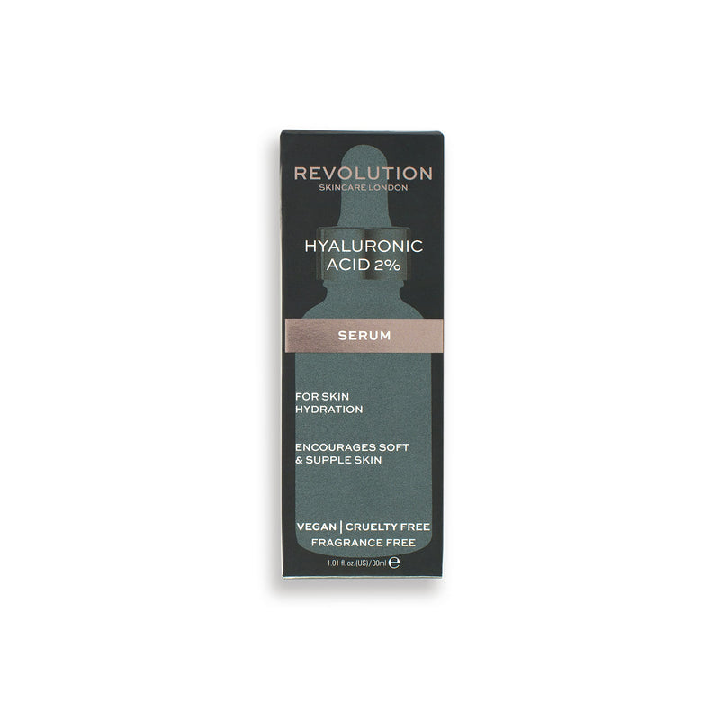 [Australia] - Revolution Skincare London, 2% Hyaluronic Acid Hydrating Serum, 30 ml (Pack of 1) 