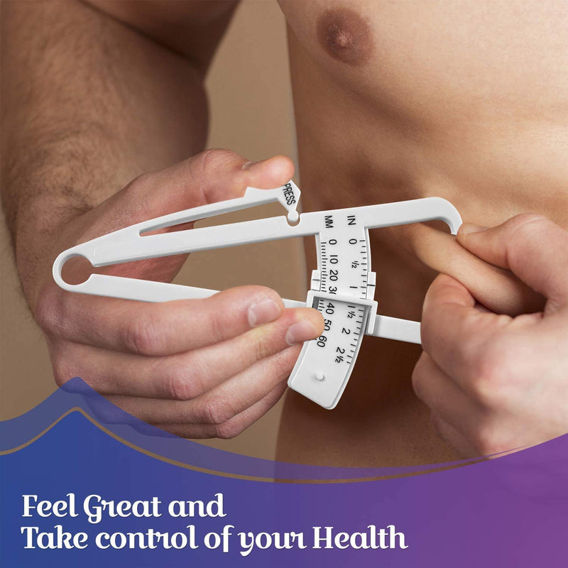 [Australia] - Body Tape Measure - (2 Pack) Measuring Tapes for Body and Fat Weight Monitors, (Inches & cm) Retractable Tape Measure Ruler for Accurate Body Fat Calculator Helps Calculate Fitness Body Measurements 