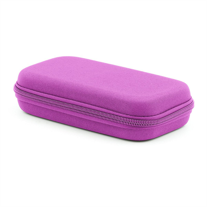 [Australia] - Aroma Outfitters Essential Oil Carrying Case. Premium Storage Protection & Organizer for Roller Bottles. Carry Case Protects up to 14 Roller Balls and Sample Drams - Perfect for Travel (Pink) pink 